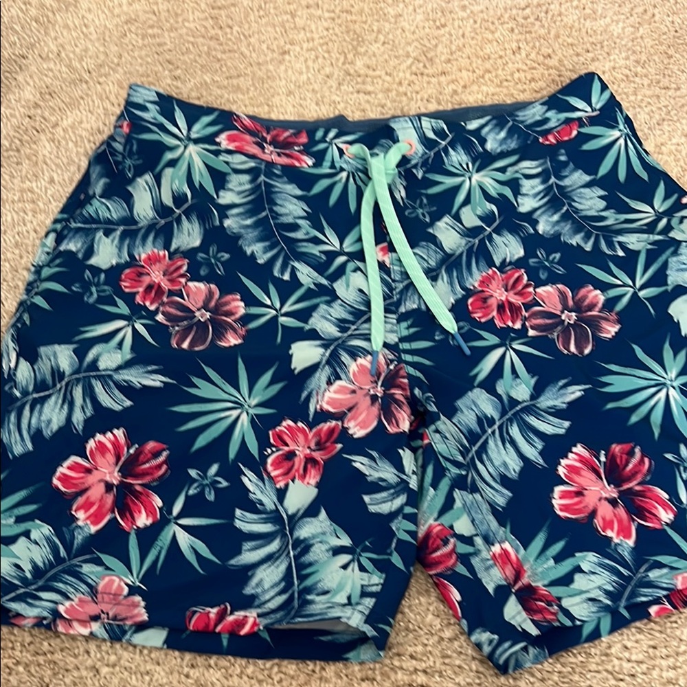 Floral Print Swim Shorts